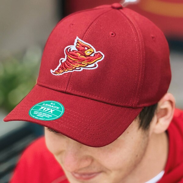 Legacy Punching Cy Cardinal Fitted Hat front